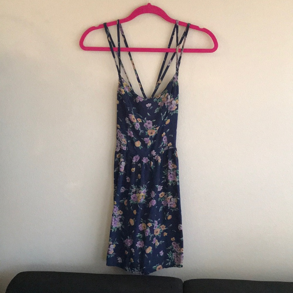 Floral backless dress - Hollister - FIRM PRICE